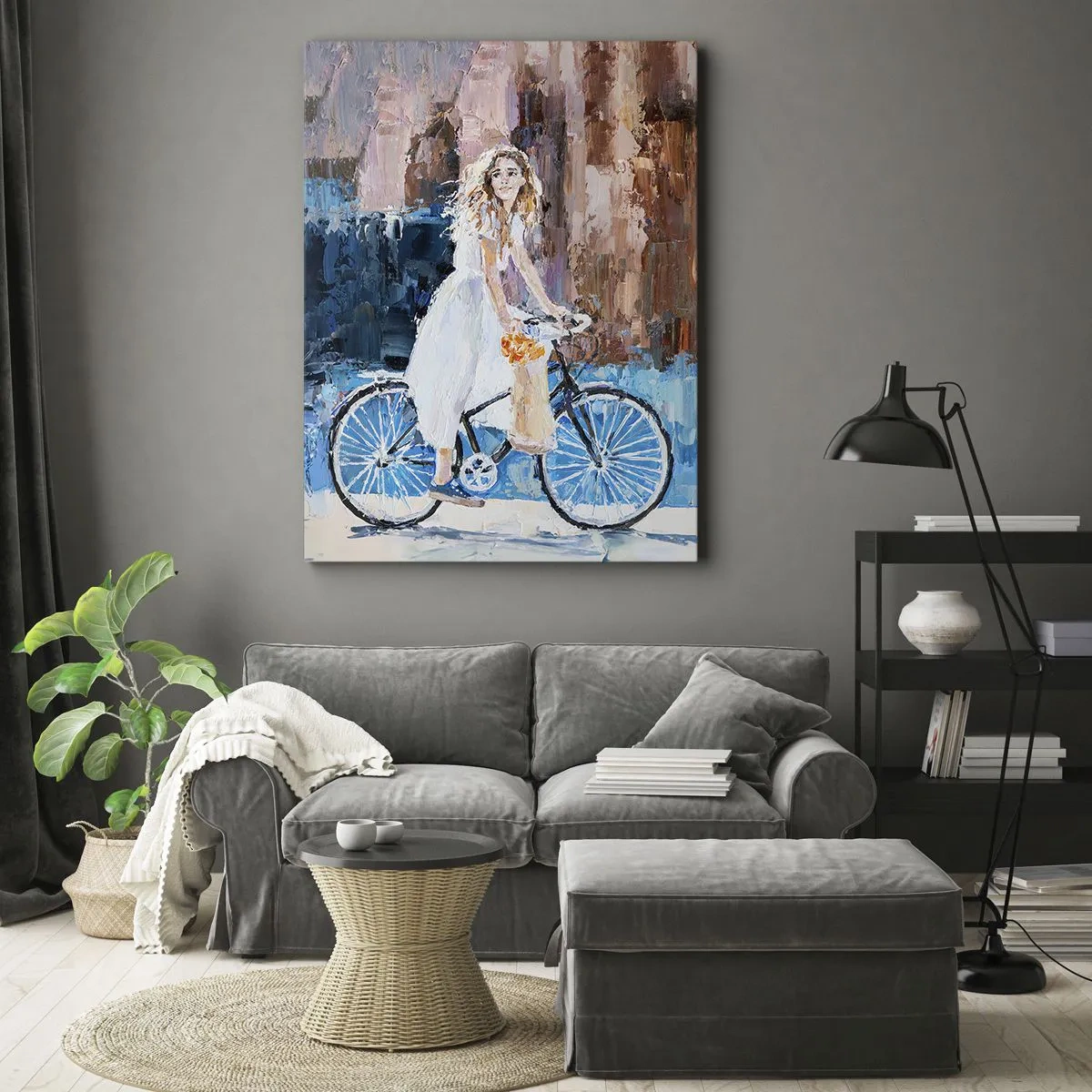 Canvas picture - Morning Joy - 45x80 cm