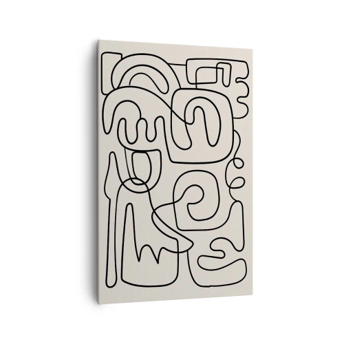 Canvas picture - Tracing - 80x120 cm