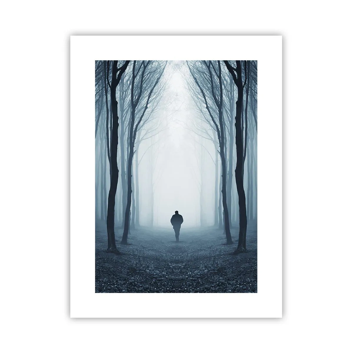 Poster - And Everything is Straight and Bright - 30x40 cm