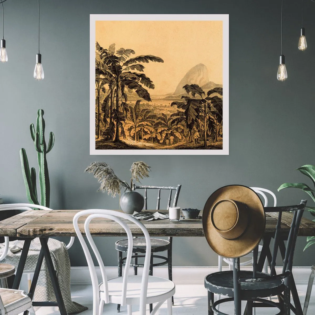 Poster - In Colonial Character - 40x40 cm