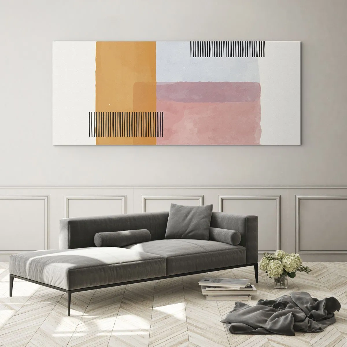 Glass picture - From Corner to Corner - 90x30 cm