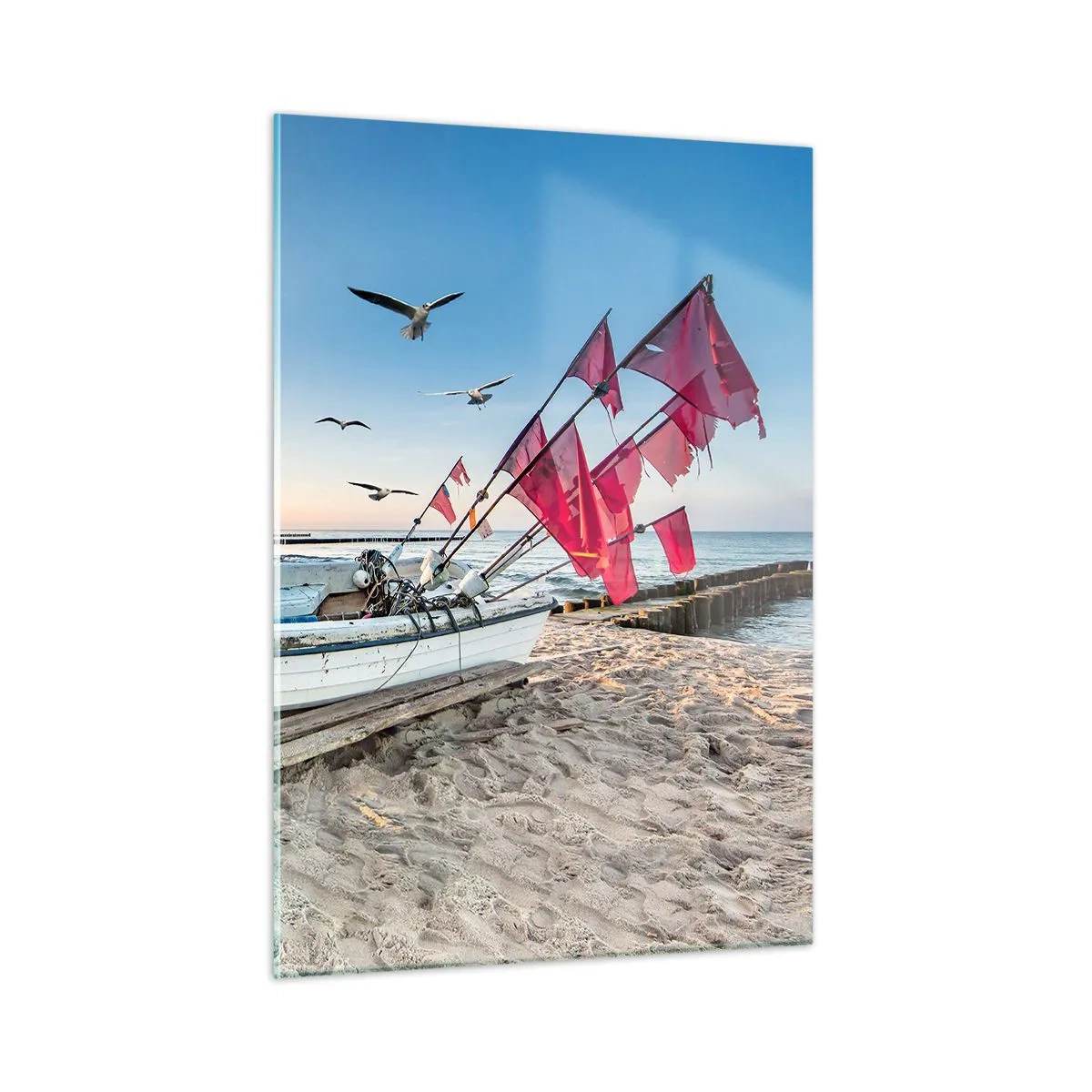 Glass picture - Deserved Rest - 50x70 cm