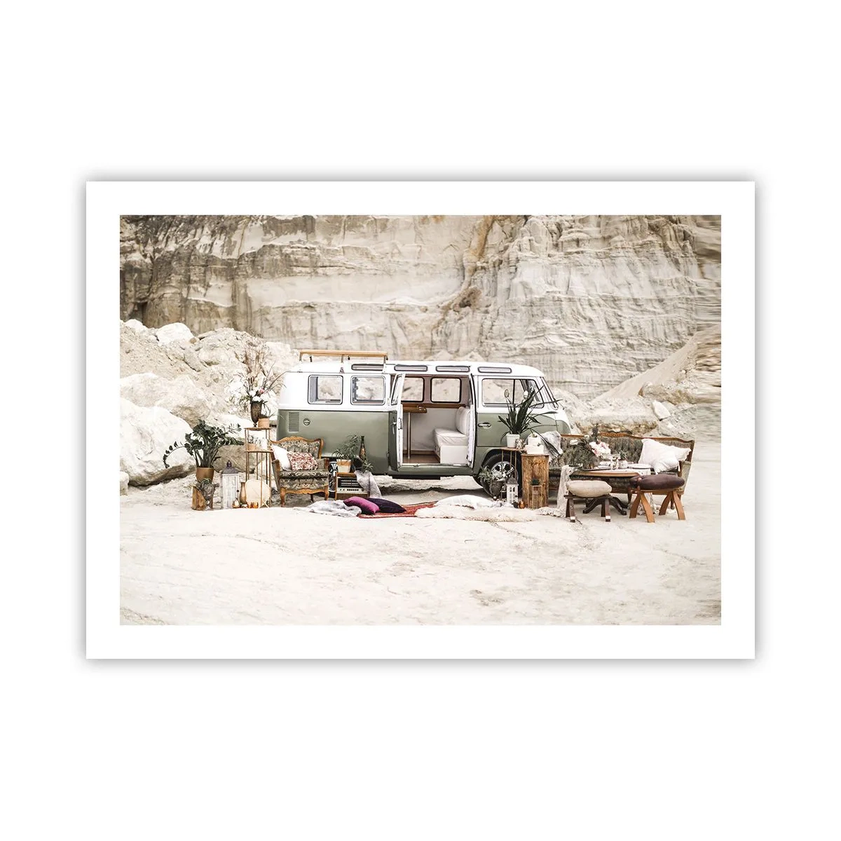 Poster - Time to Start the Trip - 70x50 cm