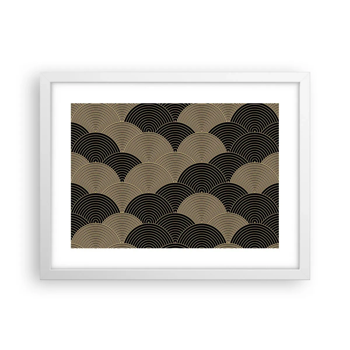 Poster in white frmae - Unity in Multitude - 40x30 cm