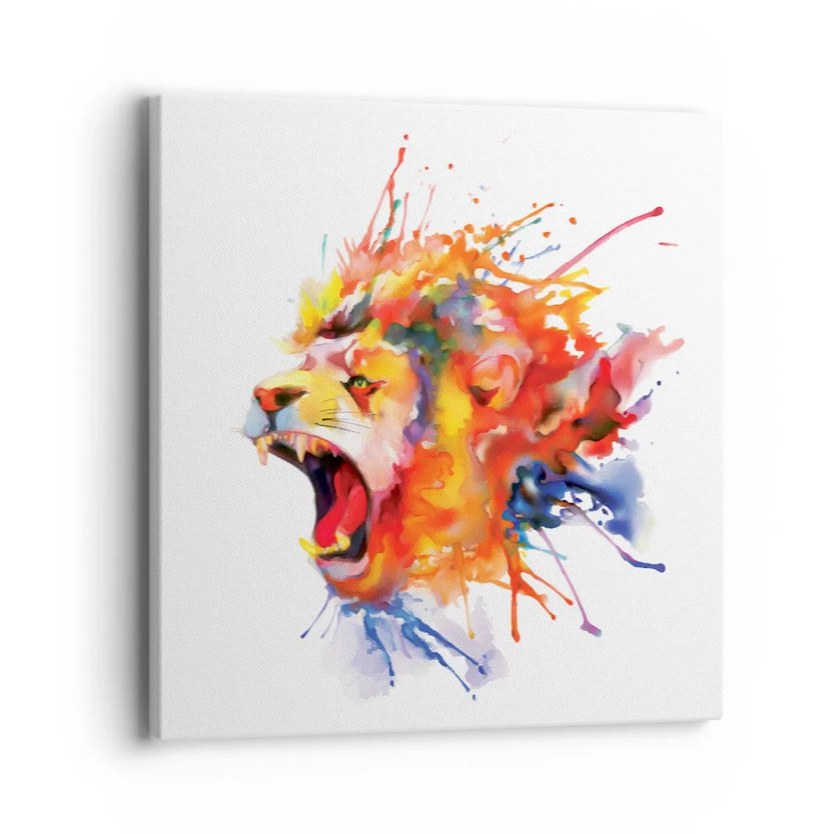 Canvas picture - Explosion of Wrath - 40x40 cm