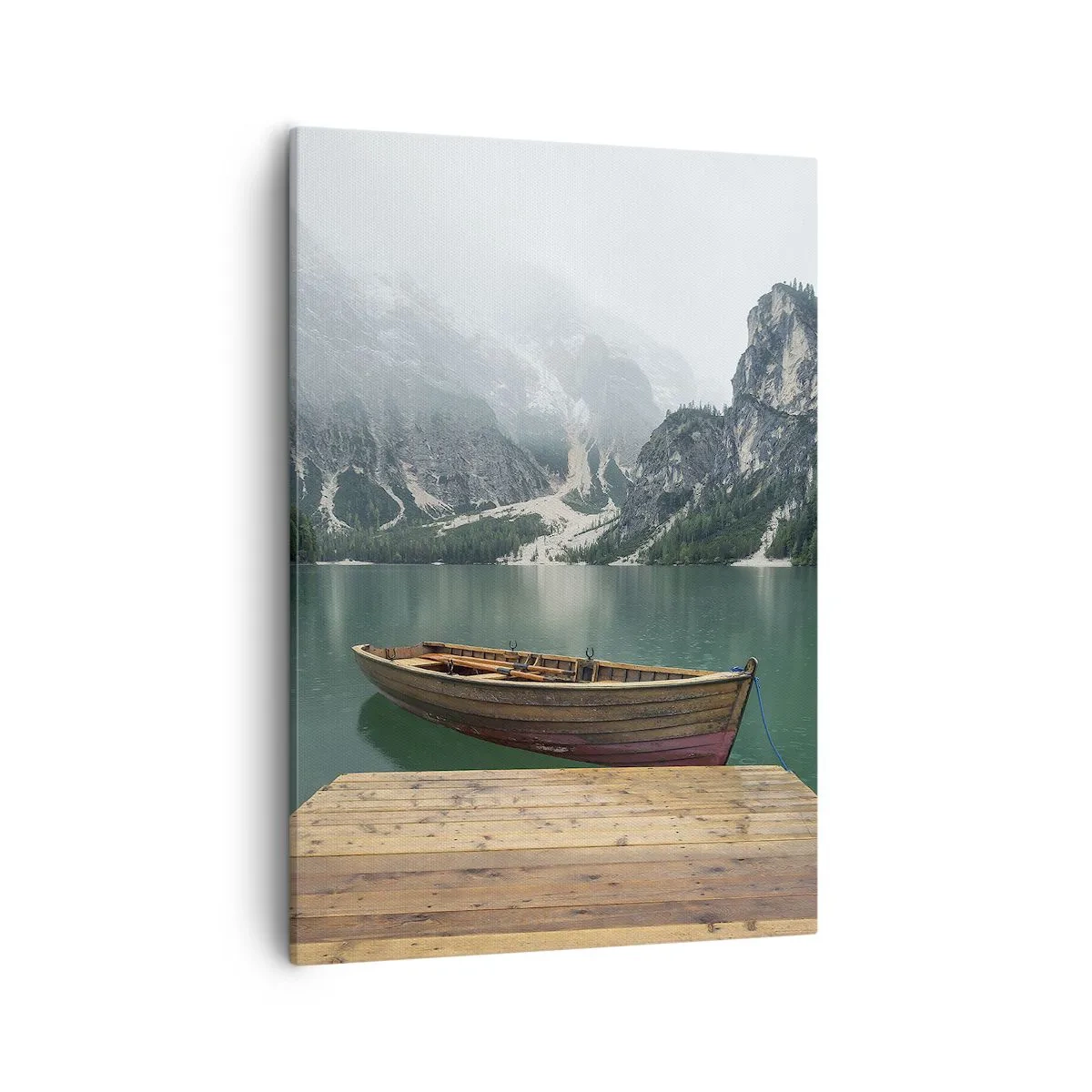 Canvas picture - Boat Found Solitude - 50x70 cm