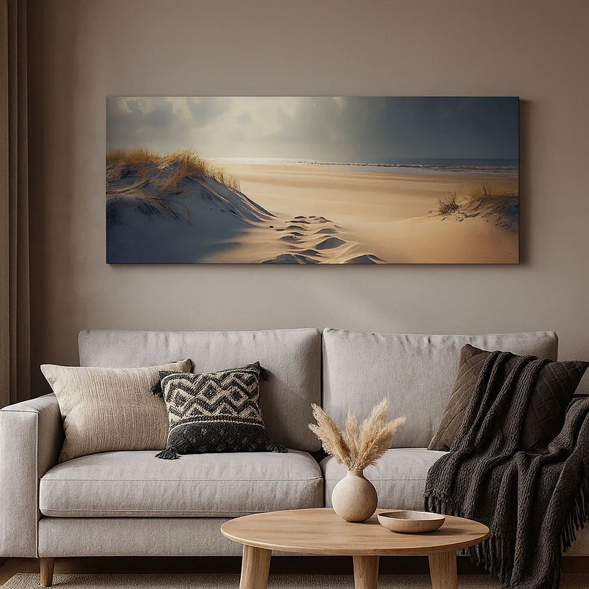 Canvas picture - Calming Landscape - 100x40 cm