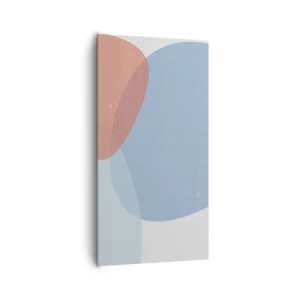 Canvas picture - Pastel Relations - 65x120 cm