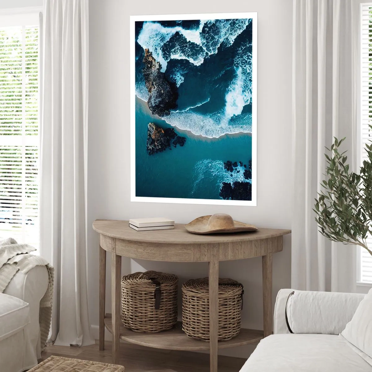 Poster - Envelopped by Waves - 40x50 cm
