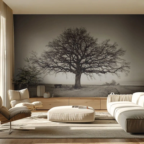 Self-Adhesive Photo Wallpaper Deluxe Sticker - From Here to Eternity - Landscape, Tree, Nature - 400x280 cm