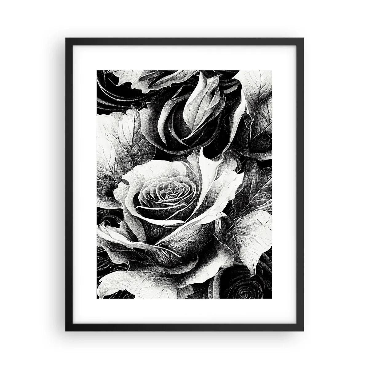 Poster in black frame - Always Queen - 40x50 cm