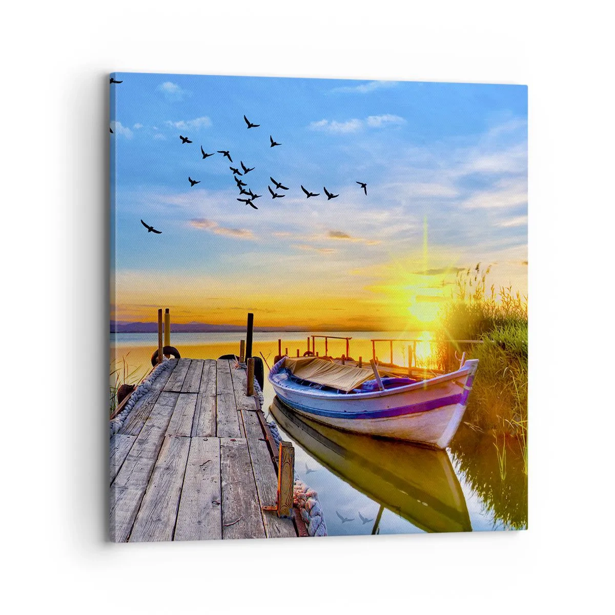 Canvas picture - Goodbye, See You tomorrow - 70x70 cm