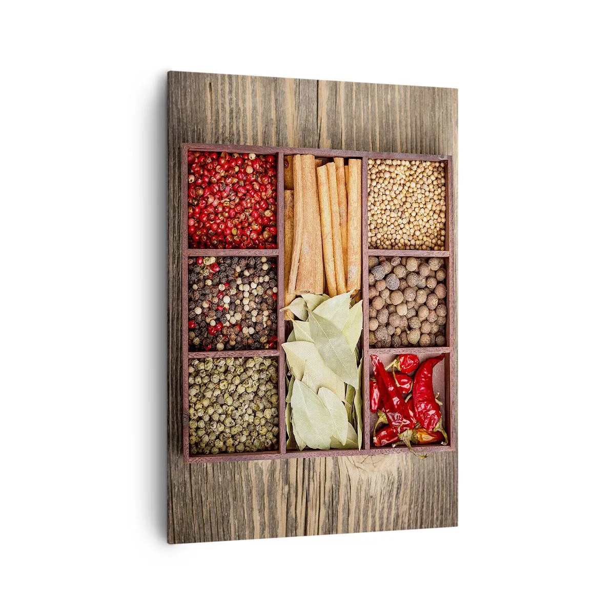 Canvas picture - Order of Shapes, Bunch of Aromas - 70x100 cm