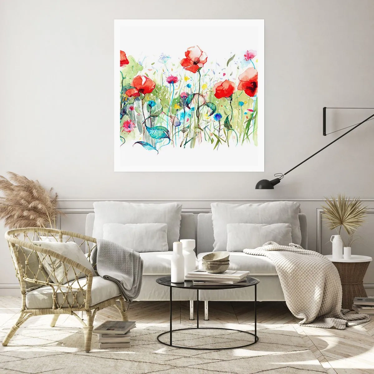 Poster - Meadow in May - 50x50 cm