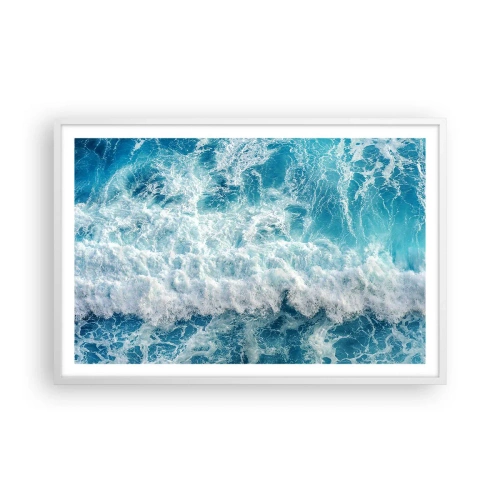 Poster in white frmae - Jouful and Loud - 91x61 cm