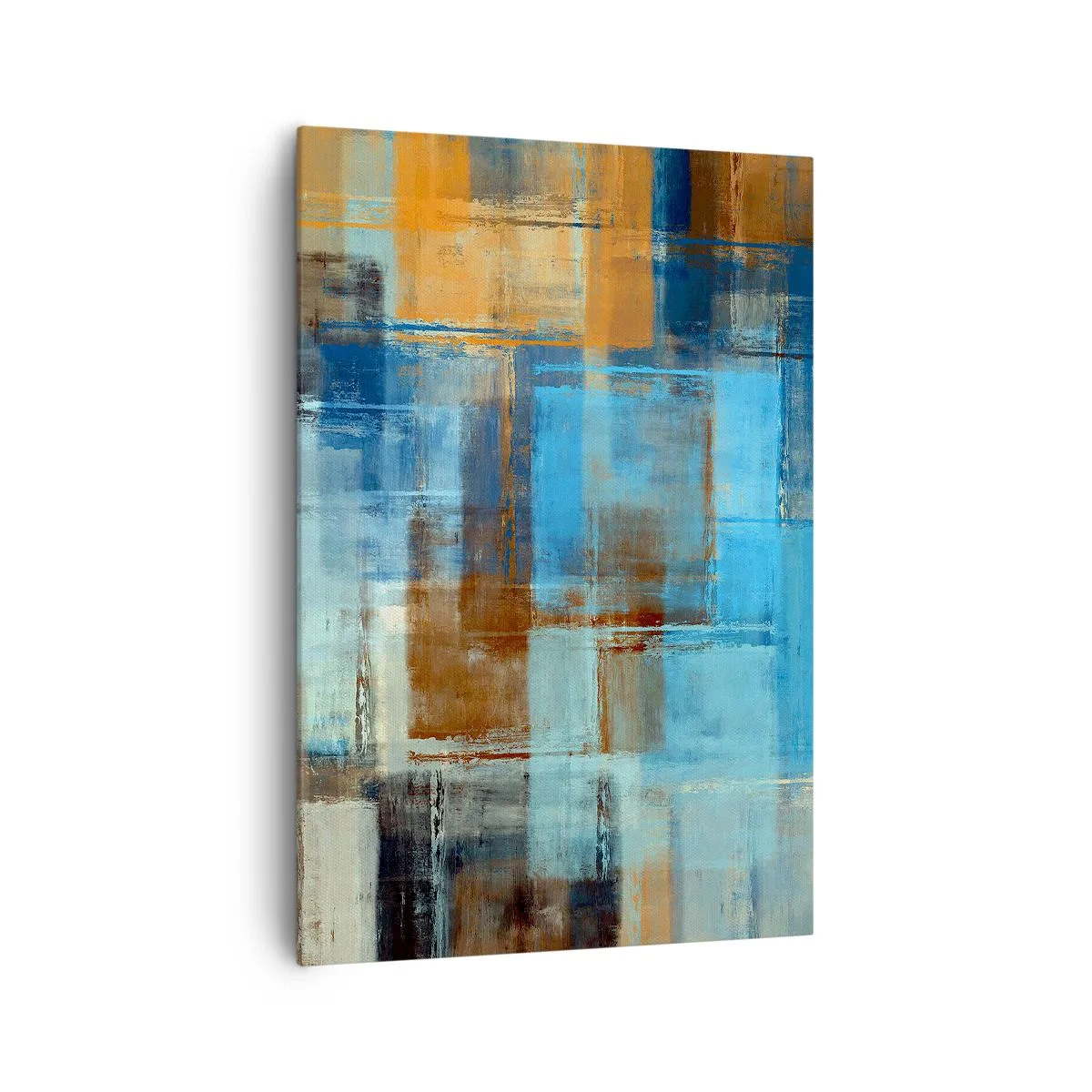 Canvas picture - Through Blue Curtain - 70x100 cm