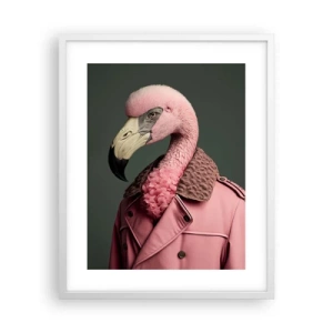 Poster in white frmae - Real Elegant - 40x50 cm
