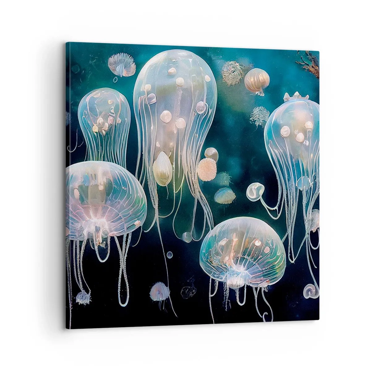 Canvas picture - Underwater Ball - 60x60 cm
