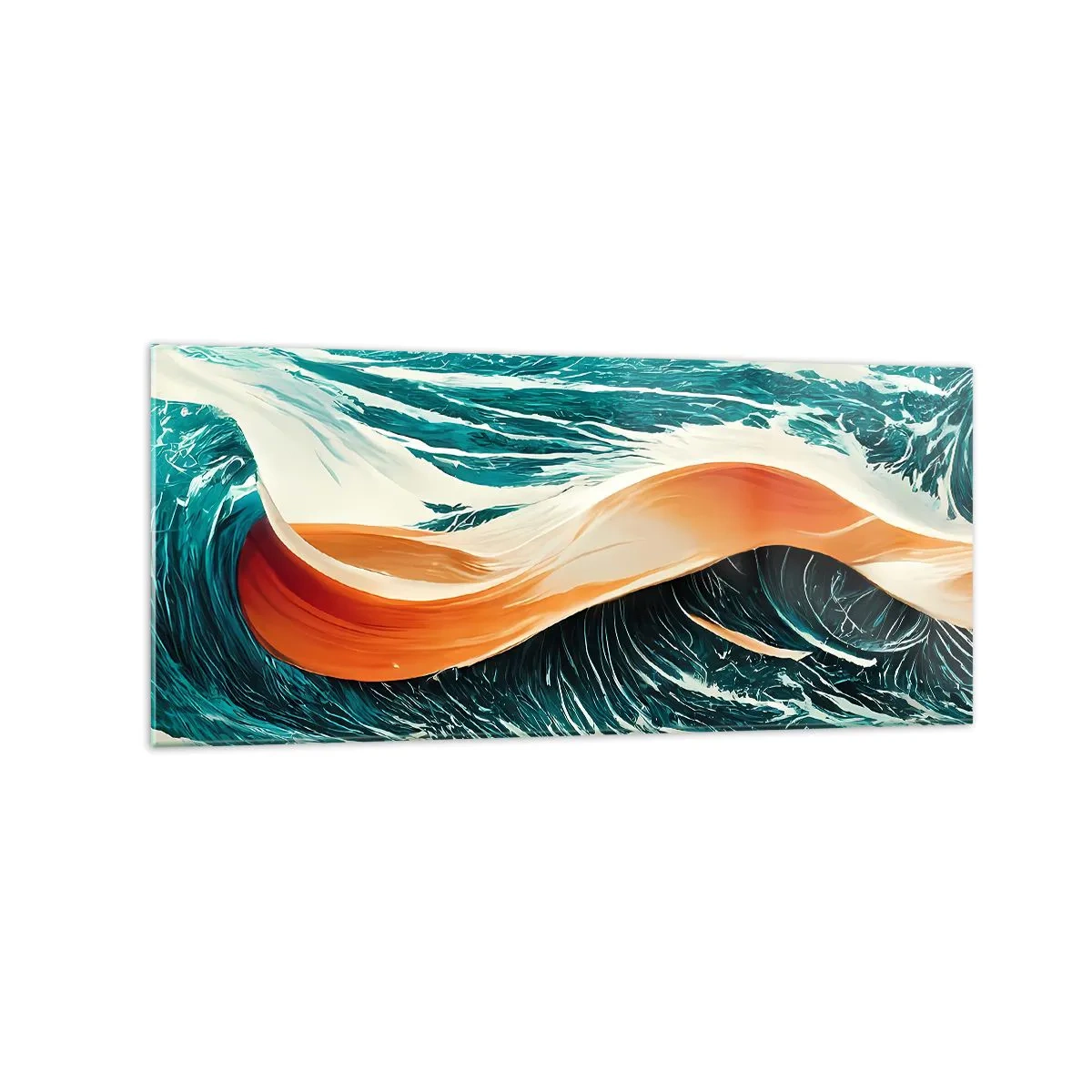 Glass picture - Surfer's Dream - 120x50 cm