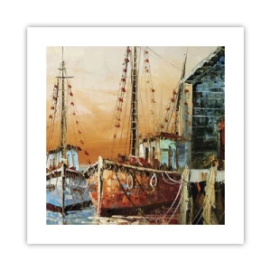 Poster - Calm Return - 40x40 cm