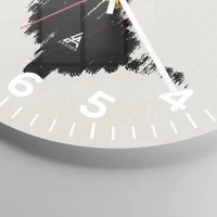 Clock face with numbers