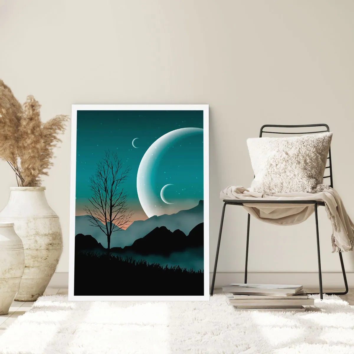 Poster - Carnival of a Starry Night - 70x100 cm