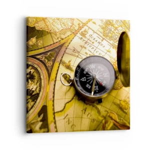 Canvas picture - To the End of the World? - 30x30 cm