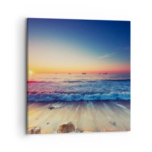 Canvas picture - What Is behind the Horizon? - 70x70 cm