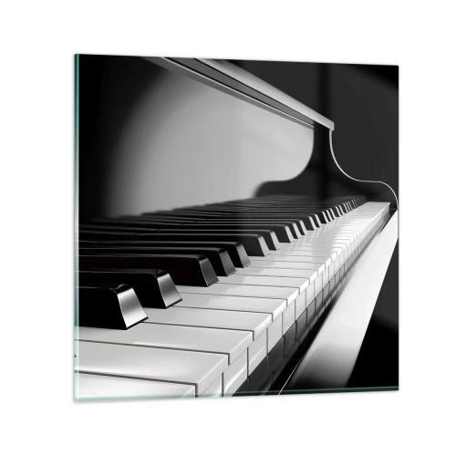 Glass picture - Harmony of Shapes and Colours - 50x50 cm