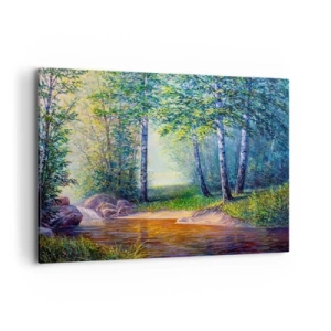 Canvas picture - Idyllic Scenery - 120x80 cm