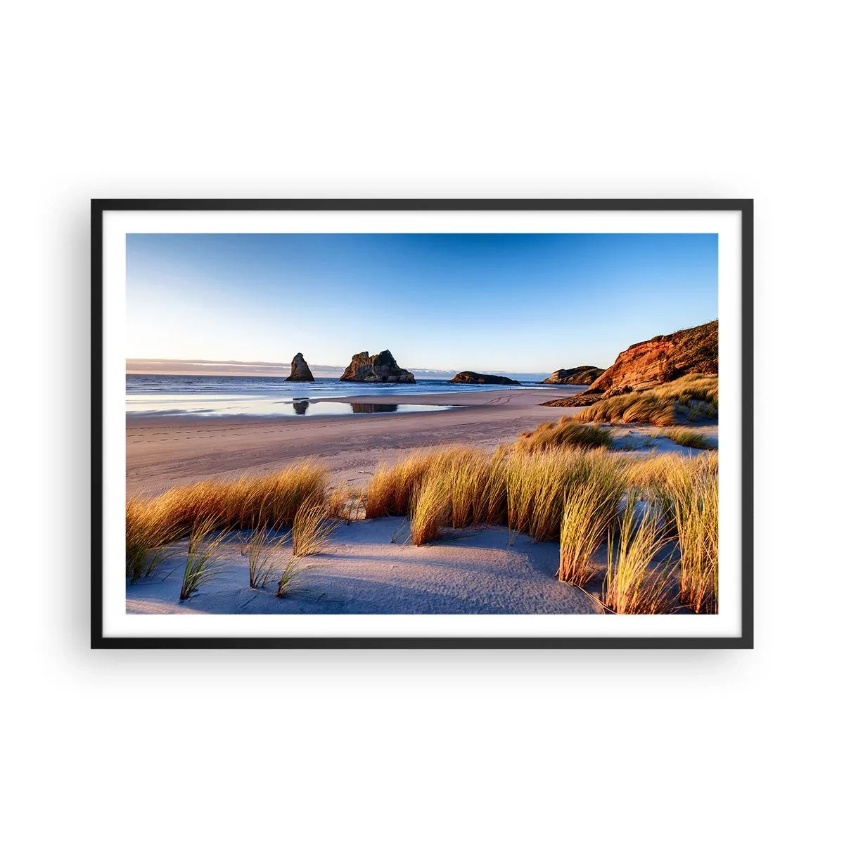 Poster in black frame - For Peace Seekers - 91x61 cm