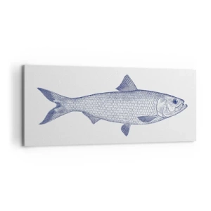 Canvas picture - Greetings From Northern Seas - 100x40 cm
