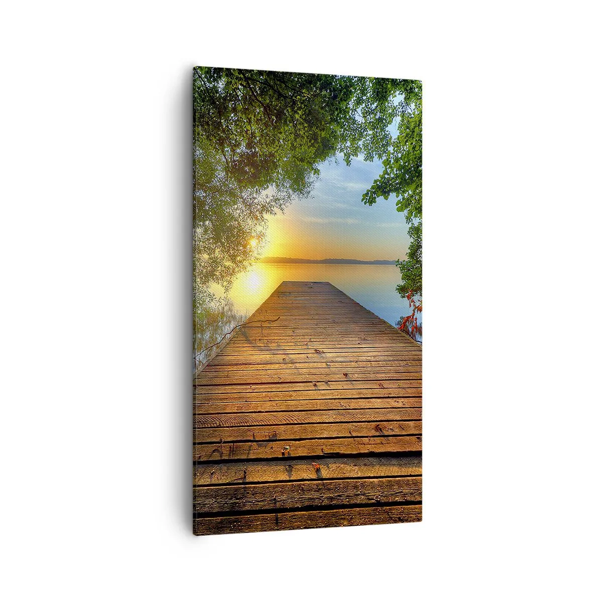 Canvas picture - Don't Hurry, Sit Down - 55x100 cm