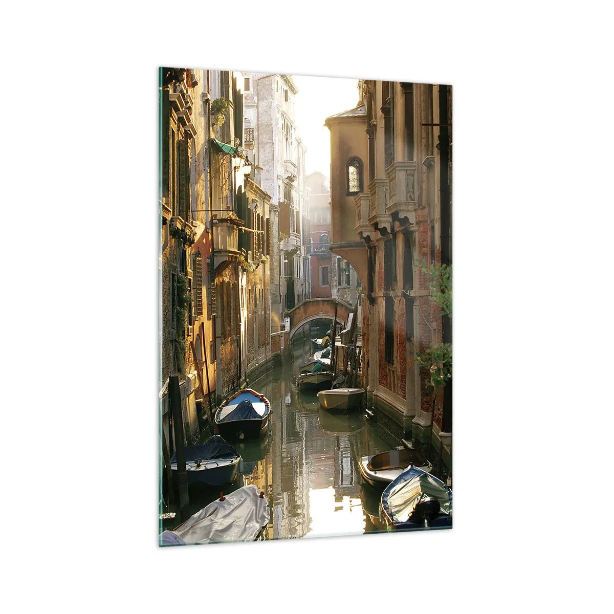 Glass picture - In a Venetian Alley - 70x100 cm