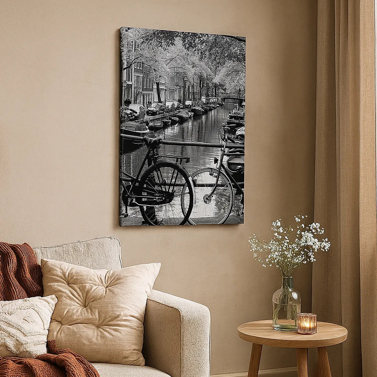 Canvas picture - A Very Dutch View - 50x70 cm