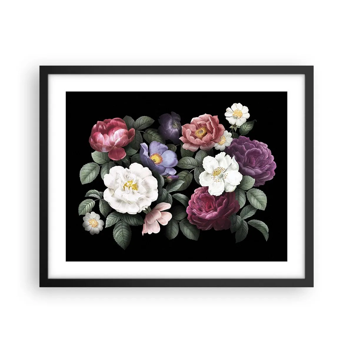Poster in black frame - From an English Garden - 50x40 cm