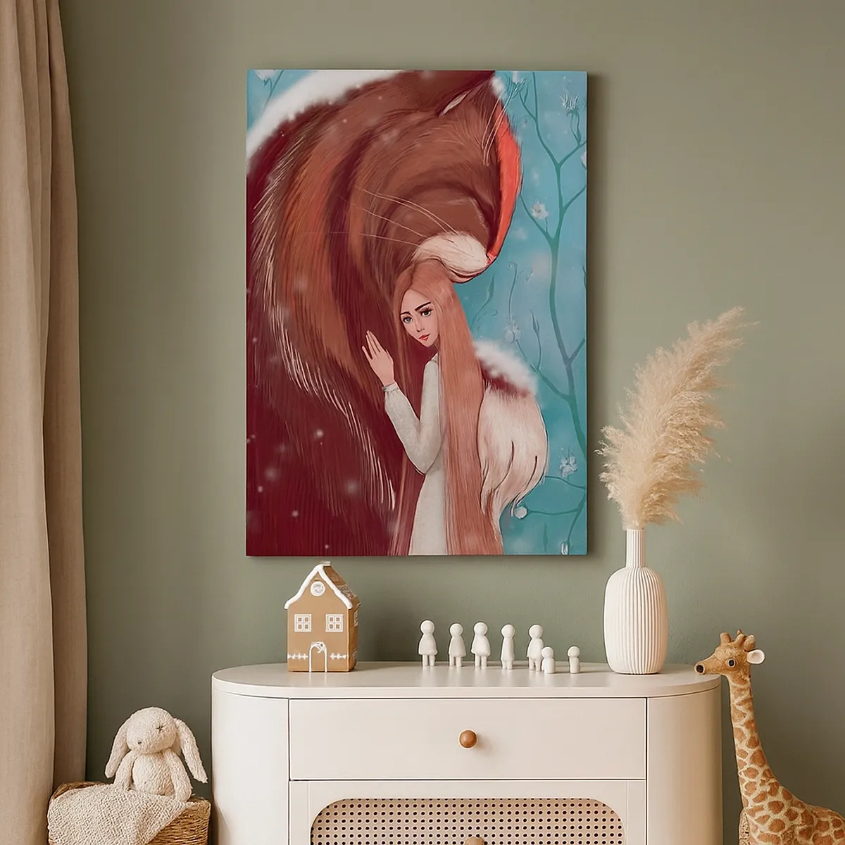 Canvas picture - Welcome to a Fairytale - 50x70 cm