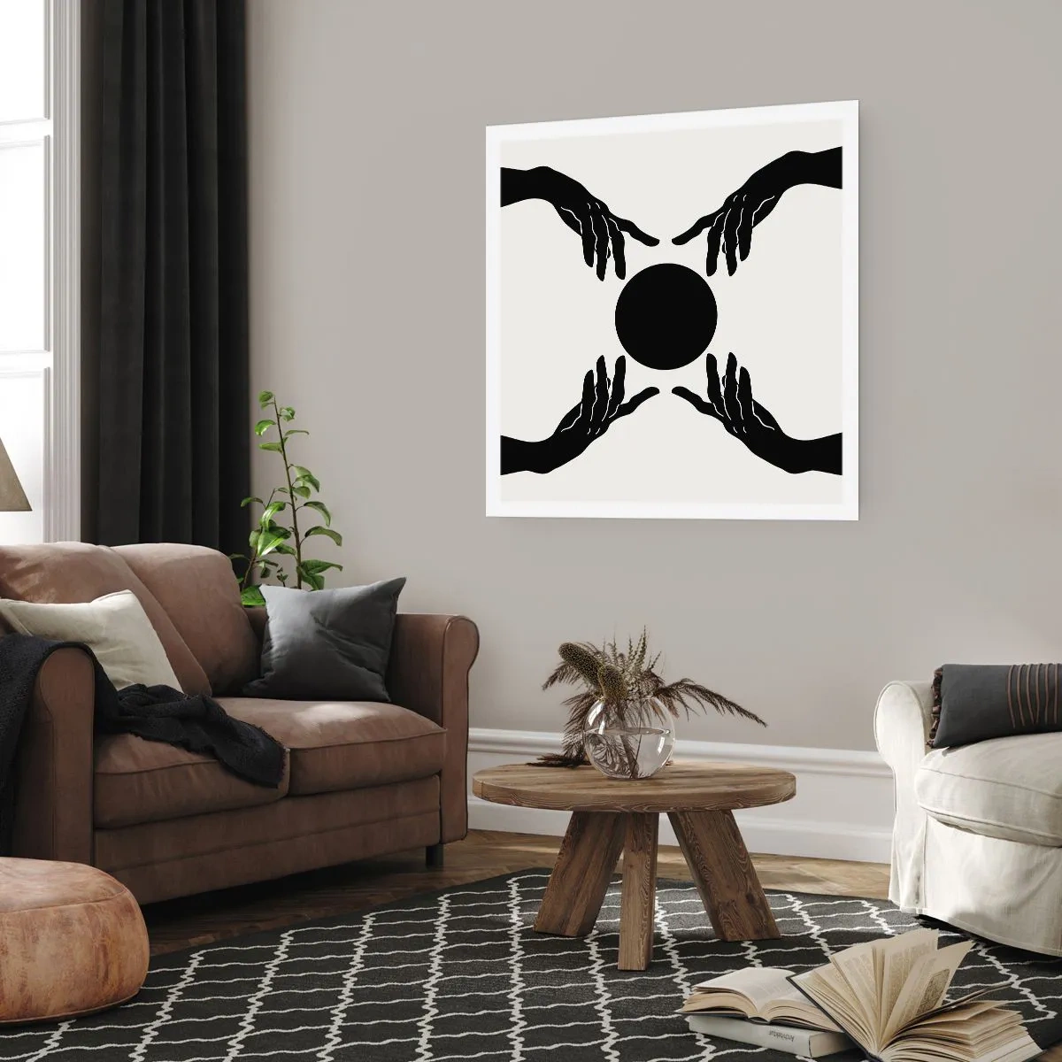 Poster - Secret Sign - 30x30 cm