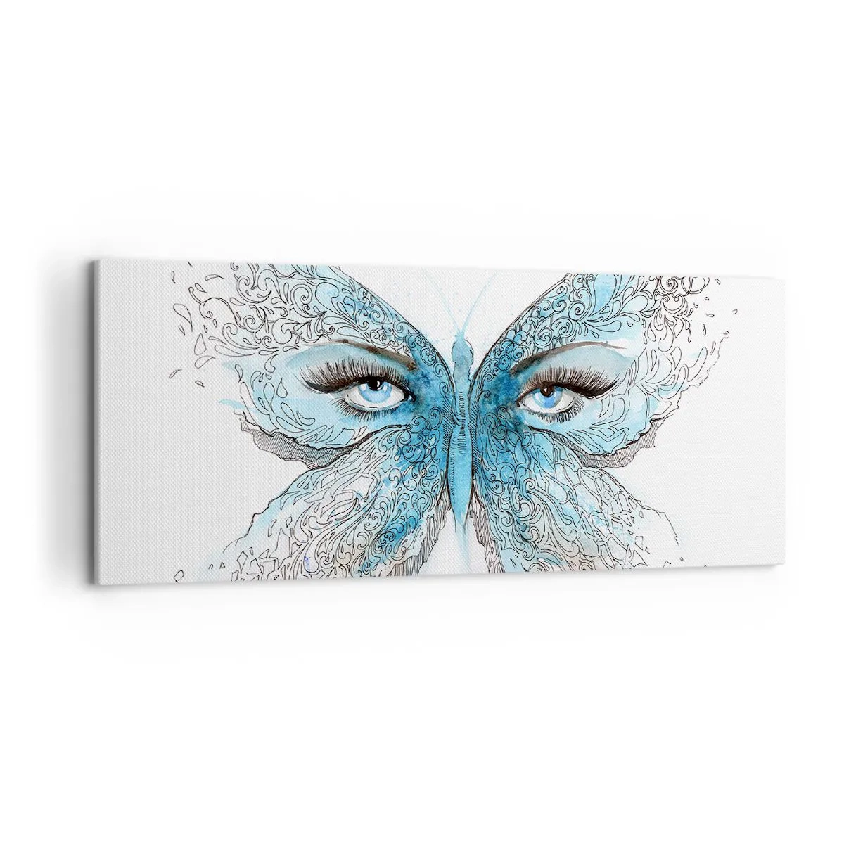 Canvas picture - Eros Praying Mantis - 100x40 cm