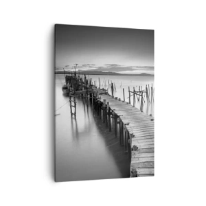 Canvas picture - Peace of a Forgotten Shore - 50x70 cm