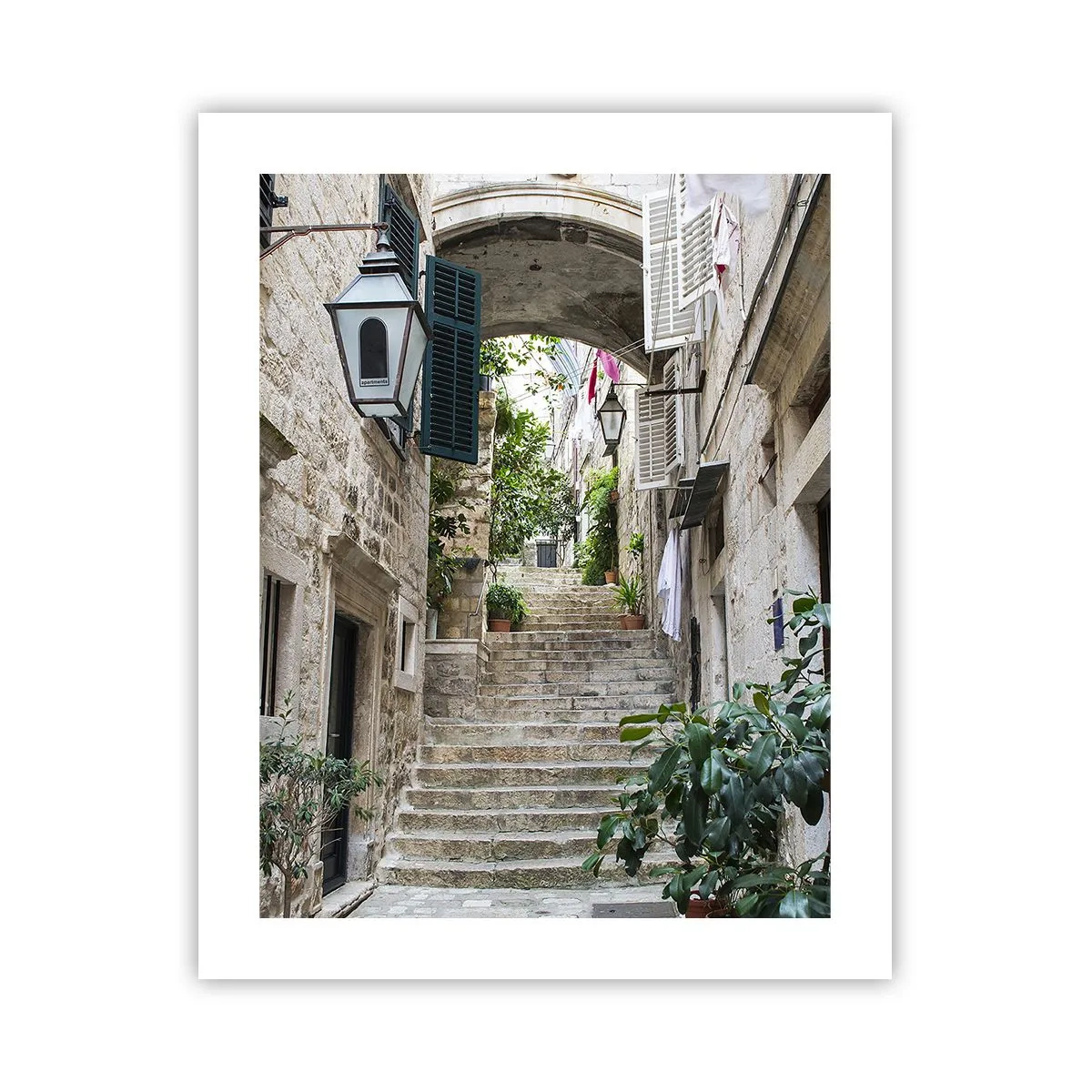 Poster - Charming Alley - 40x50 cm