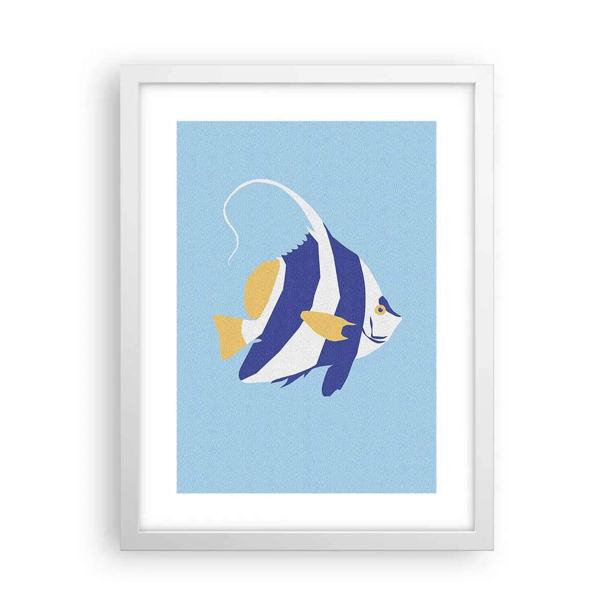 Poster in white frmae - Miss of Tropical Waters - 30x40 cm