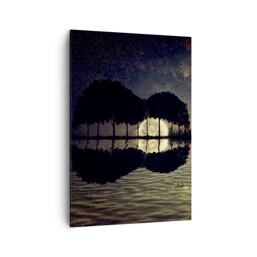 Canvas picture - Night at the Edge of the World - 70x100 cm