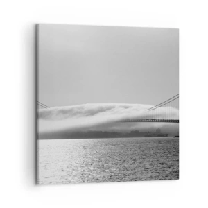 Canvas picture - Sailing through the Golden Gate - 50x50 cm