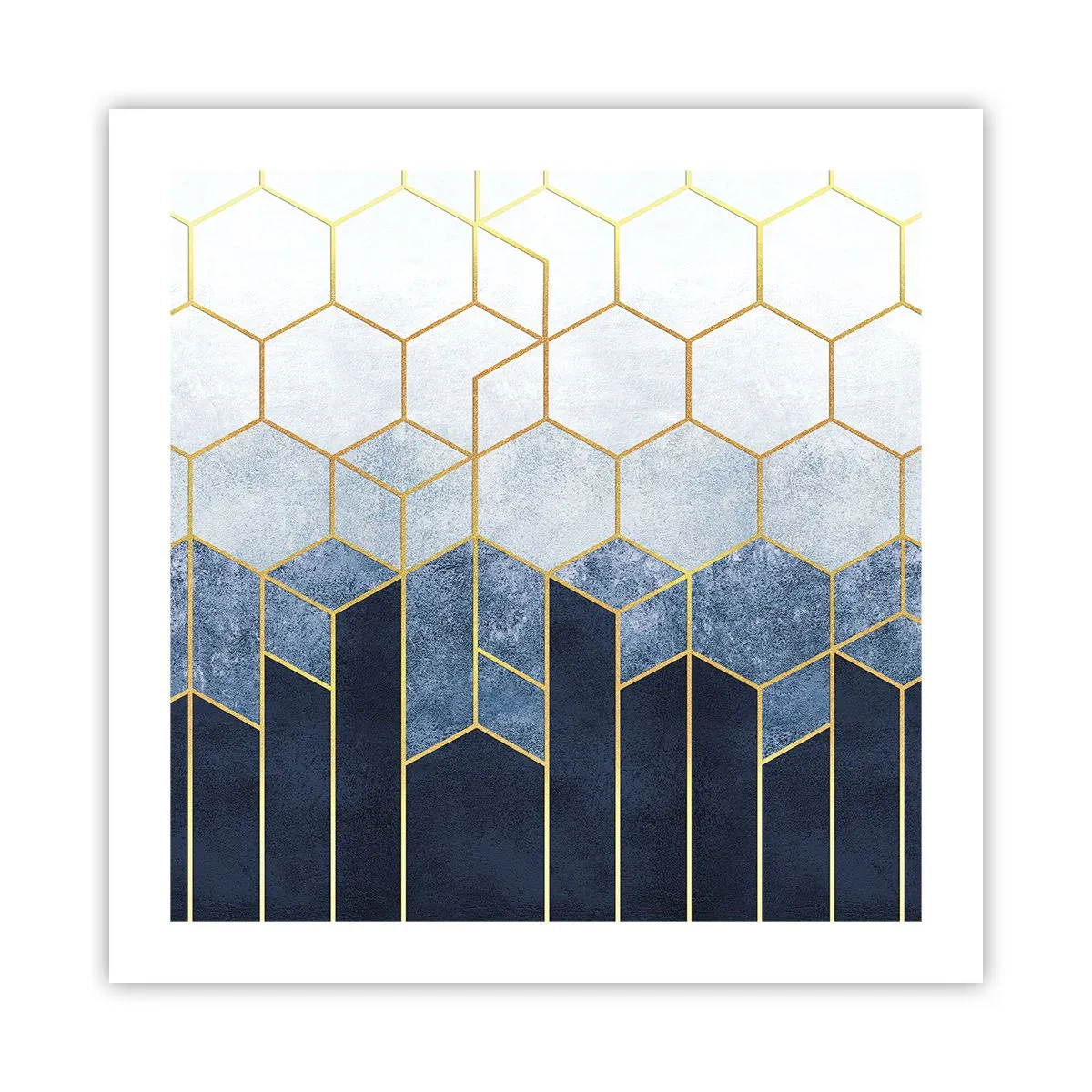 Poster - Composition in Syncopated Rhythm - 50x50 cm