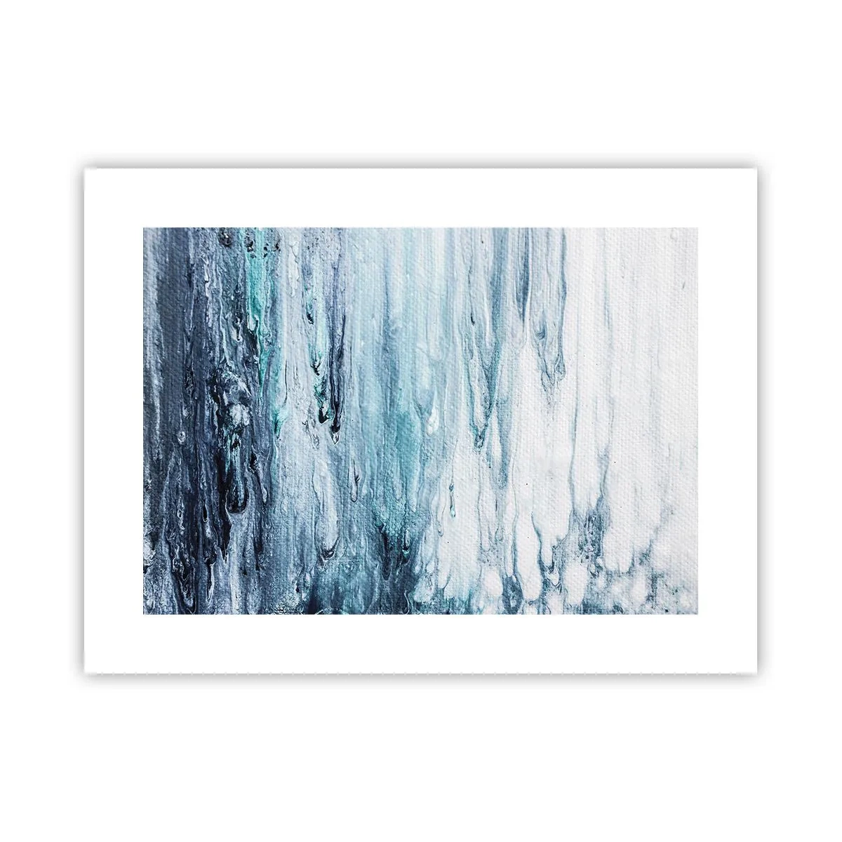 Poster - Blue Icicles - 40x30 cm