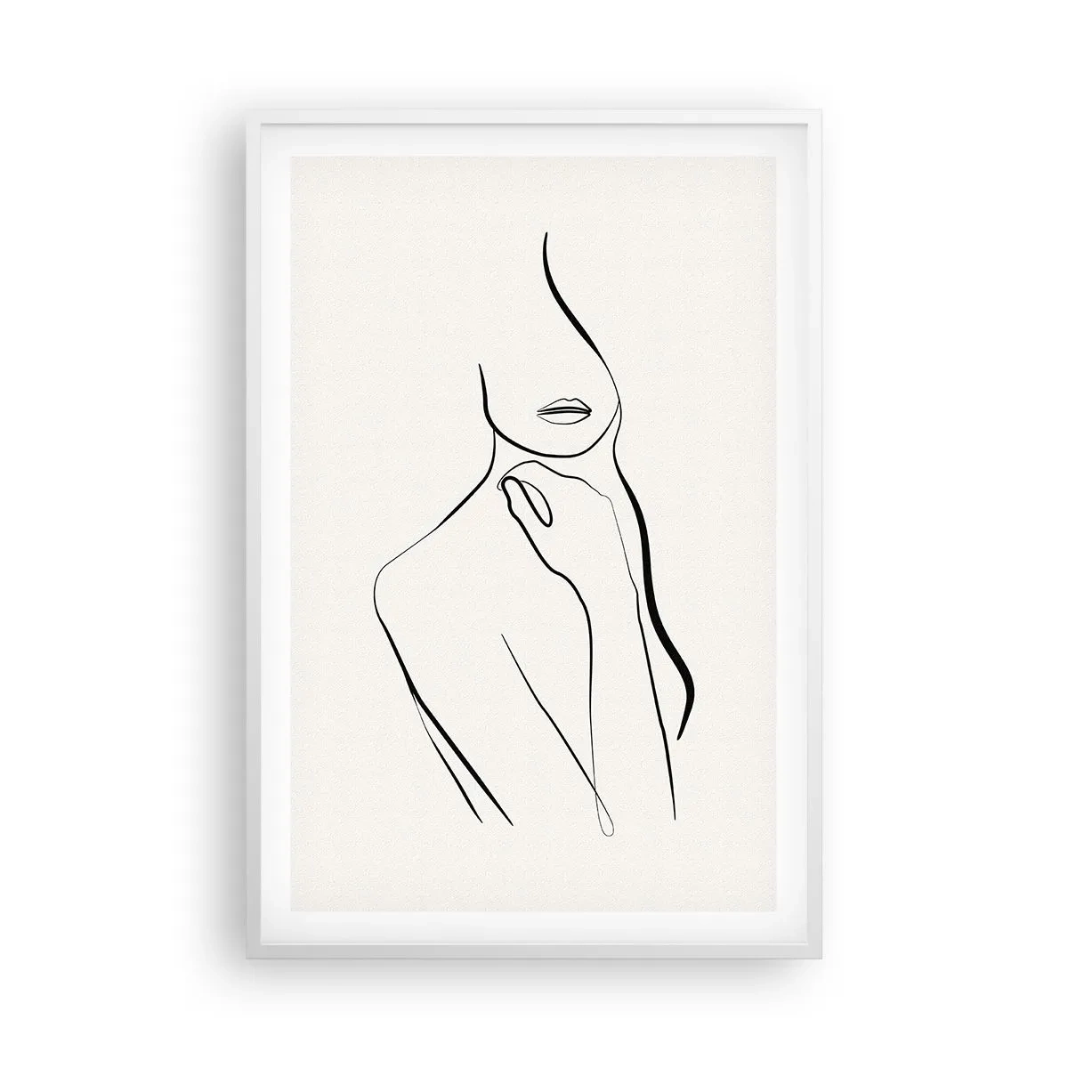 Poster in white frmae - Wave of Melancholy - 61x91 cm