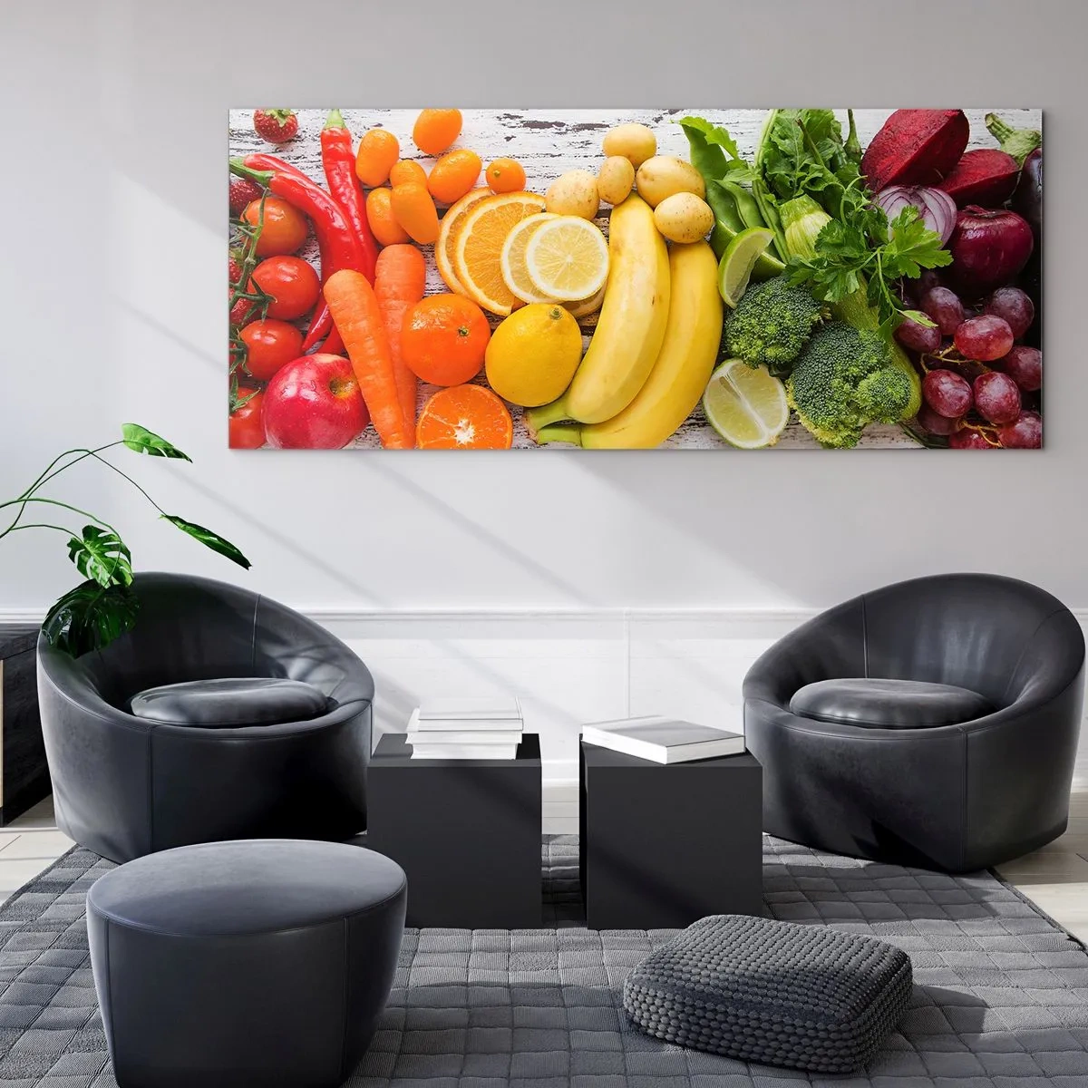 Glass picture - Is that Not Enough? - 140x50 cm