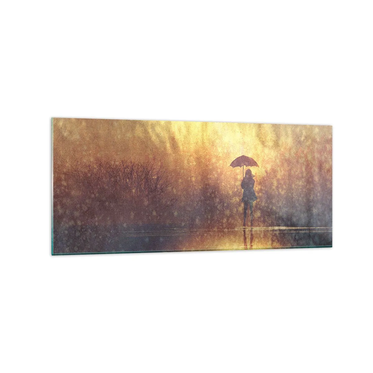 Glass picture - I Think Someone Is Watching Me - 120x50 cm