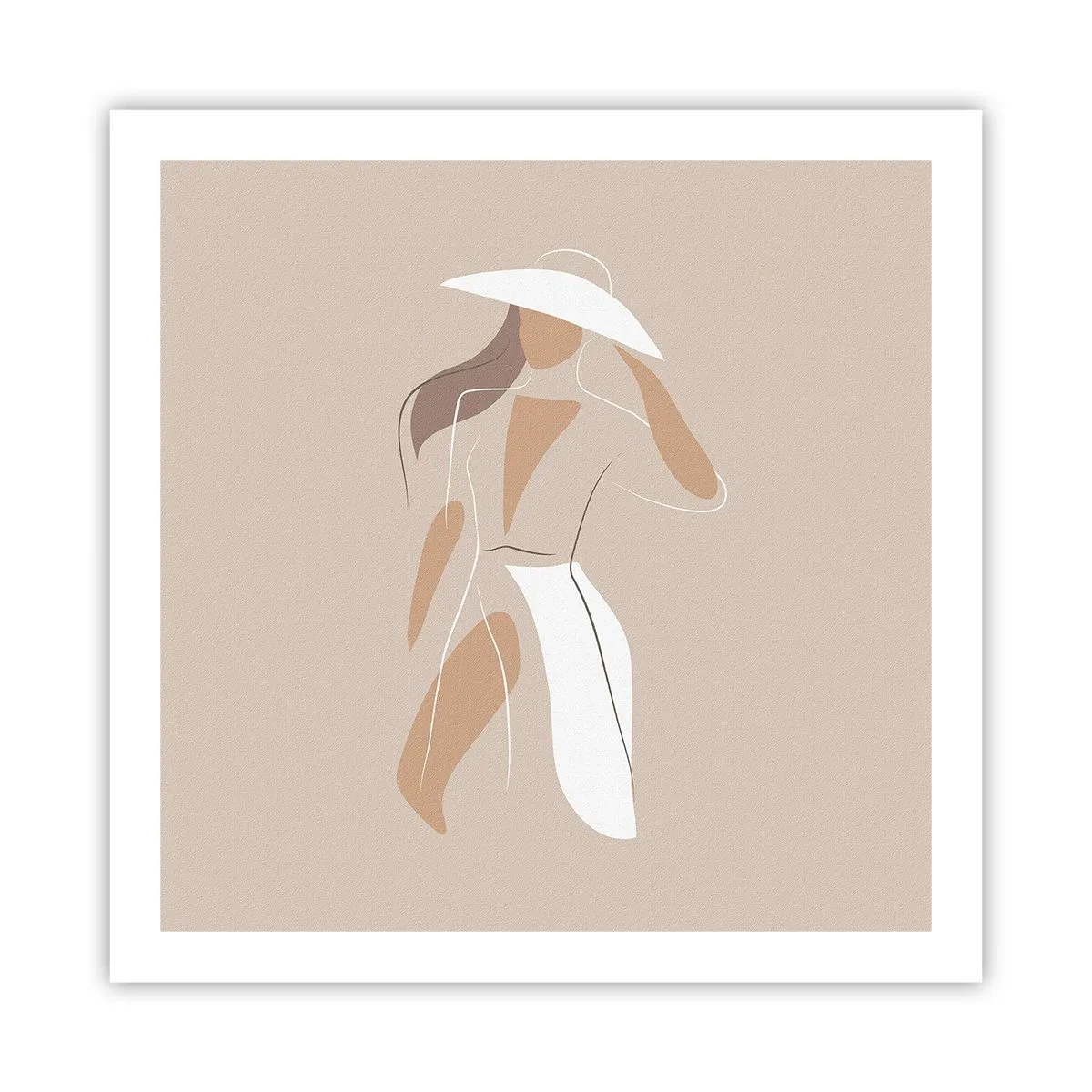 Poster - Fashion Is Fun - 60x60 cm